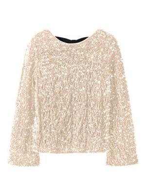 Name it winter blouse meisjes - goud - regular fit - NkfRusitta