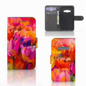Hoesje Samsung Galaxy Xcover 3 | Xcover 3 VE Tulips