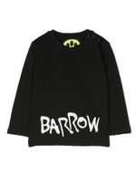 Barrow kids t-shirt en coton à logo imprimé - Noir