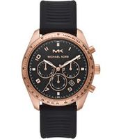 Horlogeband Michael Kors MK8687 Silicoon Zwart 22mm - thumbnail