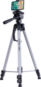 Cullmann Alpha 2500 mobile tripod Smartphone 3 poot/poten Zwart, Grijs