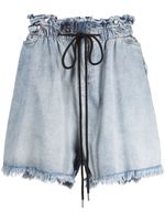 Natasha Zinko short en jean - Bleu