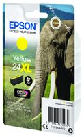 Epson Elephant Singlepack Yellow 24XL Claria Photo HD Ink - thumbnail