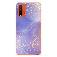 Hoesje maken voor Xiaomi Poco M3 Watercolor Paars