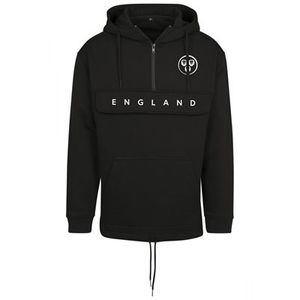 FC Eleven - England Anorak Hoodie - Zwart