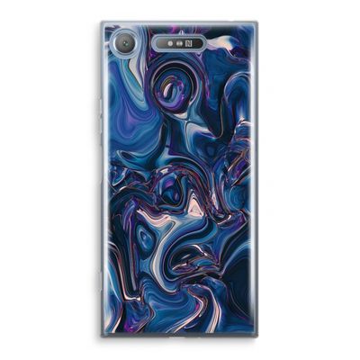 Mirrored Mirage: Sony Xperia XZ1 Transparant Hoesje