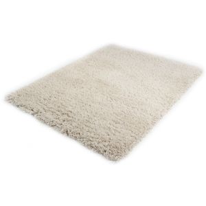 Floki - Hoogpolig Vloerkleed - Beige - 120 x 160 cm