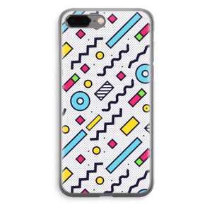 8-bit N°8: iPhone 8 Plus Transparant Hoesje