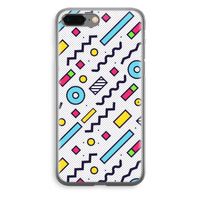 8-bit N°8: iPhone 8 Plus Transparant Hoesje