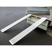 HP Autozubehör 11274 gerade Oprijsteunen 400 kg Aluminium 1500 mm x 215 mm x 35 mm