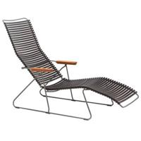 Houe Click Sunlounger ligstoel Black