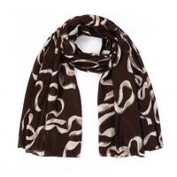 Sunset Fashion - Bruin | Dames | Sjaal | Bruin | One Size | regular | Kamst mode