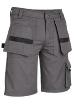 4Work  Murcia Multipocket Grijs Short Heren