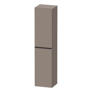 Hoge Kast Duravit D-Neo Kolomkast Wand 176 cm Linksdraaiend Mat Basalt