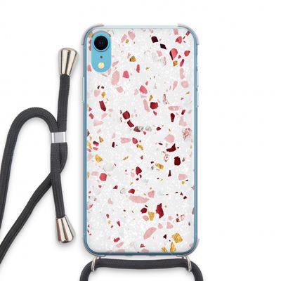 Terrazzo N°9: iPhone XR Transparant Hoesje met koord
