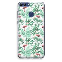 Flamingo bladeren: Huawei P Smart (2018) Transparant Hoesje Flamingo bladeren: Huawei P Smart (2018) Transparant Hoesje