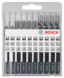 Bosch Accessoires  X-Pro Decoupeerzaagbladenset | Basic voor hout | 10-Delig | 2607010629 - 2607010629