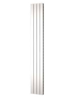 Plieger Cavallino Retto designradiator verticaal dubbel middenaansluiting 2000x298 mm 905 W, wit