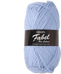 Drops Fabel Uni Colour 117 Light Blue