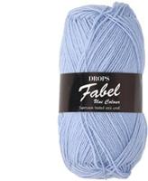 Drops Fabel Uni Colour 117 Light Blue