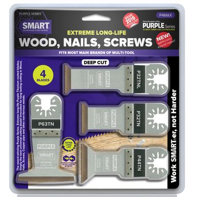 SMART UN PUR 4st blad assortiment - P4MAX P4MAX