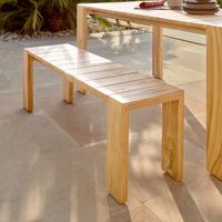 Kave Home Tuinbank 'Victoire' Teakhout, 175cm