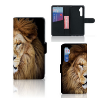 Xiaomi Mi Note 10 Lite Telefoonhoesje met Pasjes Leeuw