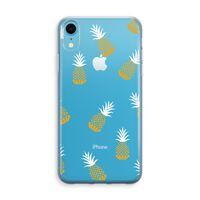 Ananasjes: iPhone XR Transparant Hoesje