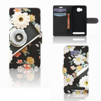 Huawei Y3 2 | Y3 II Telefoonhoesje met foto Vintage Camera - thumbnail