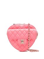 CHANEL Pre-Owned sac à bandoulière Heart Love (2022) - Rose