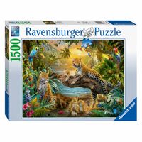 Ravensburger Puzzel Luipaarden in de Jungle, 1500st.