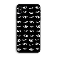 Eye pattern #3: iPhone X Biologisch afbreekbaar hoesje