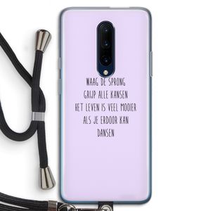 Sprong: OnePlus 7 Pro Transparant Hoesje met koord