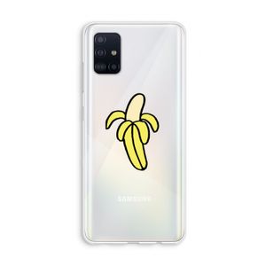 Banana: Galaxy A51 4G Transparant Hoesje