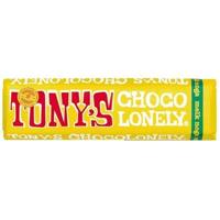 Chocolade Tony&apos;s Chocolonely melk noga reep 47gr