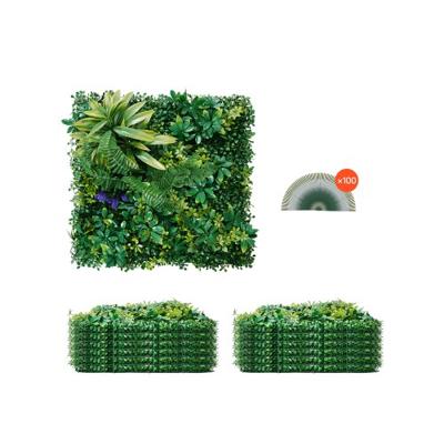 VEVOR 12 stuks Kunstmatige haag Kunstplanten Muur Privacy Scherm 500x500x50mm