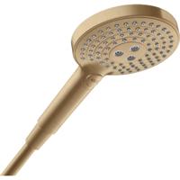 Axor handdouche 120 mm 3 jets geborsteld brons 26050140