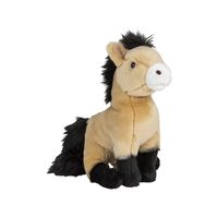 Pluche Przewalski paard knuffel van 18 cm