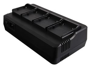 Professionele oplader voor 4 accu's Canon BP-A30, BP-A60, BP-A90