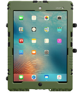 Andres aiShell 10 heavy-duty case iPad 10.2 - Legergroen