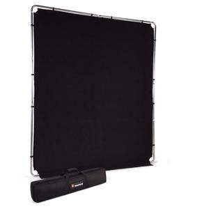 Manfrotto EzyFrame achtergrond 2 x 2,3m zwart