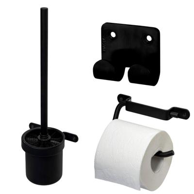 Haceka IXI Toiletset - 3-delig - Mat Zwart 2011096