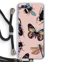 Tiny Bugs: Honor 10 Transparant Hoesje met koord