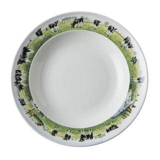 Wiebe Van Der Zee diep bord landelijk leven 23 cm