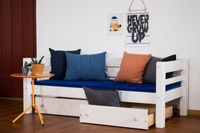 MOJO Basisbed White Wash 70 x 160 cm - inclusief montage - thumbnail