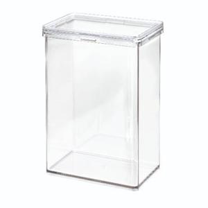 iDesign - Voorraadbus met Deksel, 10.2 x 15.2 x 22.9 cm, 2.5 L, Kunsts