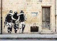 Kunstdruk Edition Street - Shalom, Street Art Haifa 50x70cm