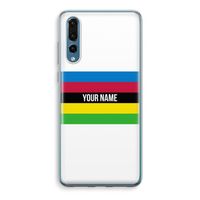 WK Wielrennen: Huawei P20 Pro Transparant Hoesje