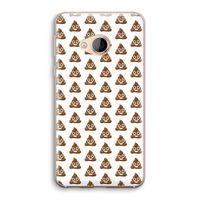Poop emoji: HTC U Play Transparant Hoesje