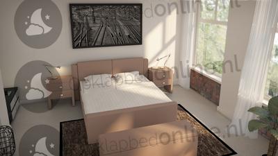 Elektrische boxspring 180 x 220 cm- stofkleur 5081